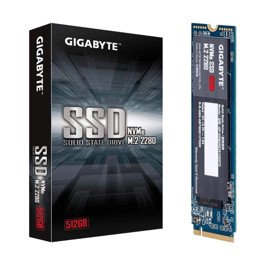 GIGABYTE 512GB M.2 2280 NVMe SSD